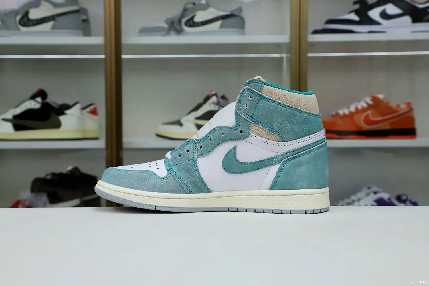 HIGH GREEN' OG AIR 1 JORDAN 'TURBO Kimikick RETRO 0417